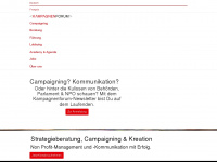 kampagnenforum.ch Webseite Vorschau
