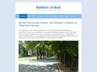 balaton-urlaub.de Webseite Vorschau
