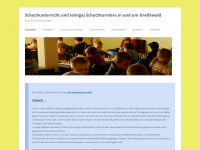 schachschule-greifswald.de Webseite Vorschau