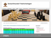 schach-friedrichshagen.de Webseite Vorschau