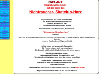 nichtraucher-skatclub-harz.de Webseite Vorschau