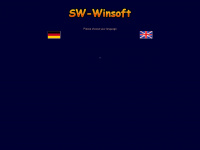 sw-winsoft.de Webseite Vorschau