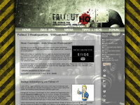 fallout-hq.de Webseite Vorschau