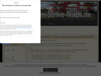 sudden-strike-maps.de Webseite Vorschau