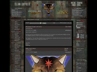 clan-coyote.de Webseite Vorschau
