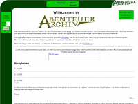 abenteuer-archiv.de Webseite Vorschau