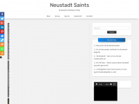 neustadt-saints.de Webseite Vorschau