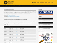 berlinersc-badminton.de Webseite Vorschau
