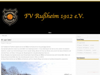 fv-russheim.de Webseite Vorschau