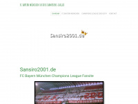 sansiro2001.de Webseite Vorschau