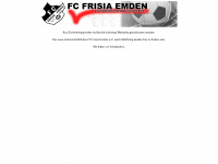 fc-frisia.de Webseite Vorschau