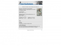 pauls-handballseite.de Webseite Vorschau