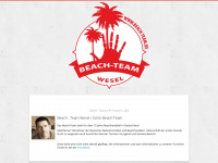 beach-team.de Webseite Vorschau