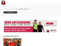 sg-achim-baden-handball.de Webseite Vorschau