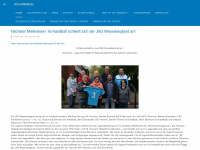ho-handball.de Webseite Vorschau