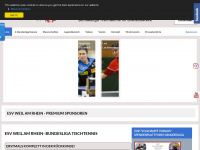 tischtennis-weil.de Webseite Vorschau