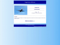 flugschule-online.de Webseite Vorschau