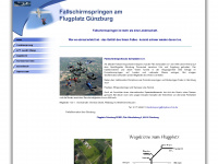 skydive-chris.de Webseite Vorschau