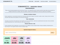 domainhost.pl Webseite Vorschau