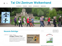 taichi-zentrum-wolkenhand.de Webseite Vorschau