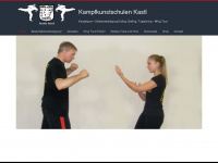 kampfkunstschulen-kastl.de Webseite Vorschau