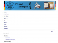 tv48erlangen-judo.de Webseite Vorschau