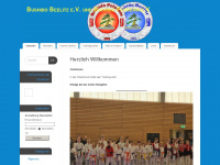 bushido-beelitz.de Webseite Vorschau