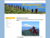 wander-touren.de Webseite Vorschau
