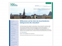 sgv-duesseldorf.de Webseite Vorschau