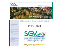 sgv-salzkotten.de Webseite Vorschau