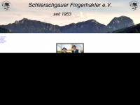 schlierachgauer-fingerhakler.de Webseite Vorschau