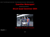 guenther-motorsport.de Webseite Vorschau