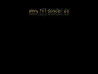 till-sander.de Webseite Vorschau