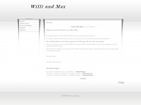 willi-und-max.de Webseite Vorschau