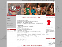 tv-wetzisreute.de Webseite Vorschau