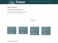 fetzer-projektsteuerung.de Webseite Vorschau