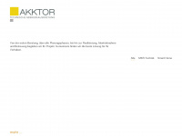 akktor.de Webseite Vorschau
