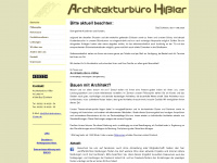 architekturbuero-hissler.de Webseite Vorschau