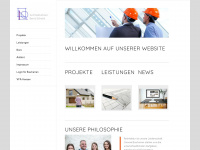 schenk-architekt.de Webseite Vorschau