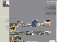 domke-architektur.de Webseite Vorschau