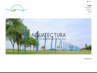 aquatectura.de Webseite Vorschau