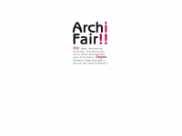 archifair.de Webseite Vorschau