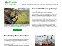 baumwart-baumpflege.de Webseite Vorschau