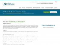 contacts-management.de Webseite Vorschau