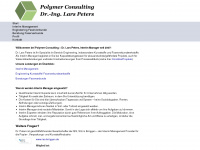 polymer-consulting.de Webseite Vorschau
