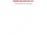 phoenix-organization.de Webseite Vorschau