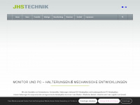 jhs-technik.de Webseite Vorschau