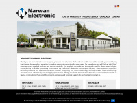 narwan-electronic.de Webseite Vorschau