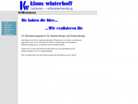 klaus-winterhoff.de Webseite Vorschau