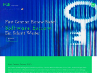 first-german-escrow.de Webseite Vorschau
